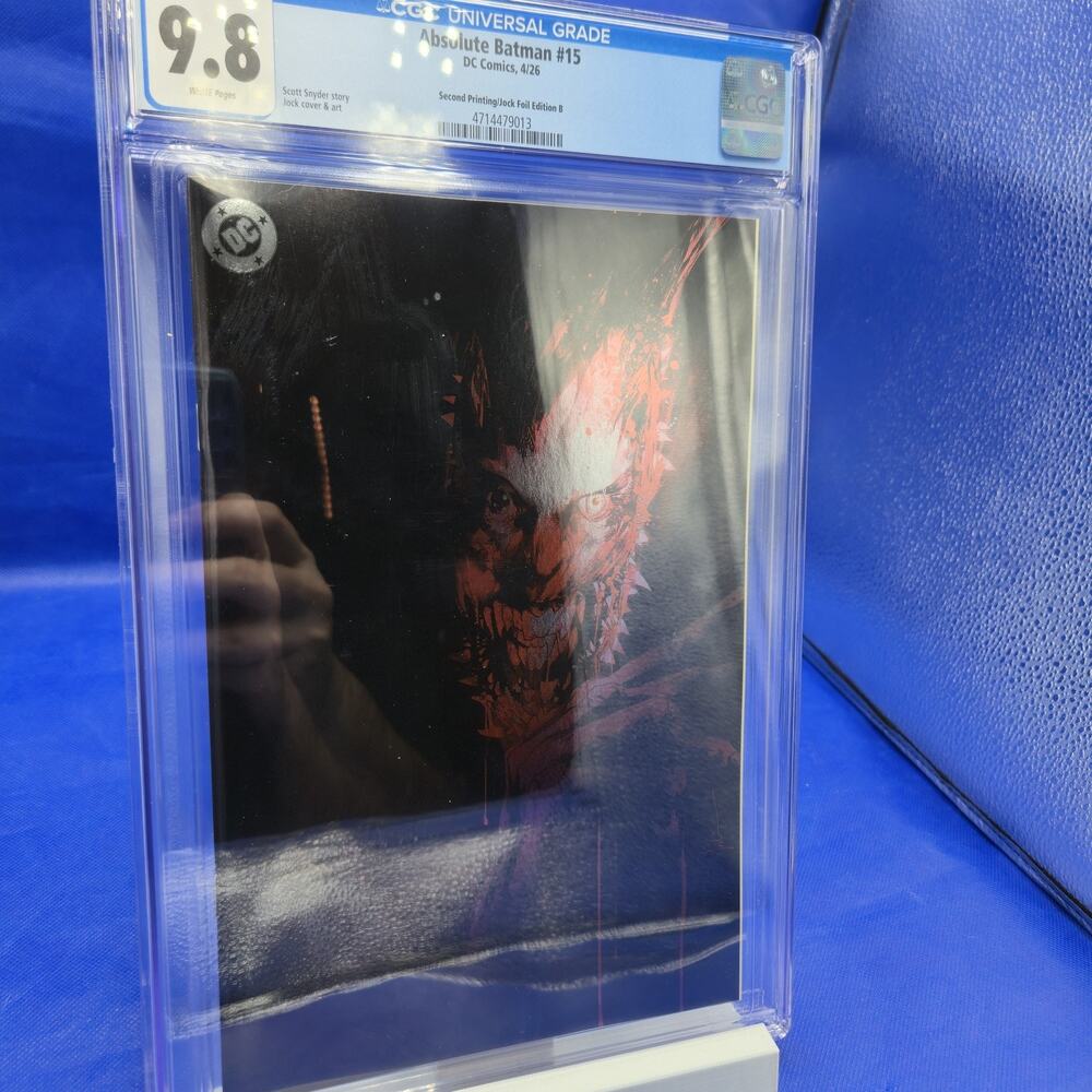 Absolute Batman #15 CGC 9.8 Jock Foil 2nd Print DC Comics